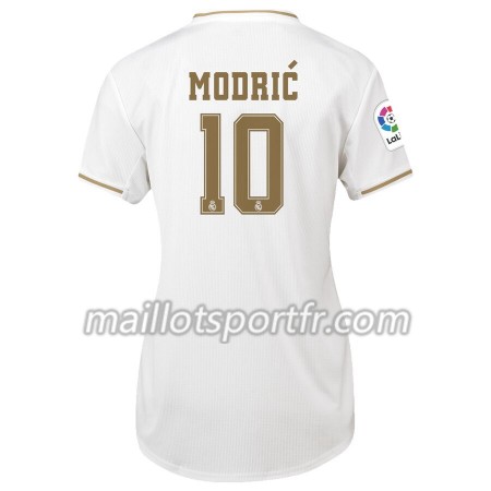 Maillot de Foot Real Madrid Luka Modrić 10 Femme Domicile 2019/20 Maillot de Foot Real Madrid Luka Modrić 10 Femme Domicile 2019/20